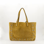 Nellcôte tote bag, Valentino Garavani, suede handbag, VLogo Signature, luxury accessories