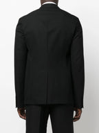 Image of Zippered Blazer by Alexander McQueen for Men - Season Autumn-Winter 2022 - Model View 3