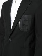 Image of Zippered Blazer by Alexander McQueen for Men - Season Autumn-Winter 2022 - Model View 4