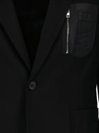 Image of Zippered Blazer by Alexander McQueen for Men - Season Autumn-Winter 2022 - Model View 2