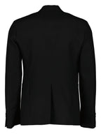 Image of Zippered Blazer by Alexander McQueen for Men - Season Autumn-Winter 2022 - Model View 1