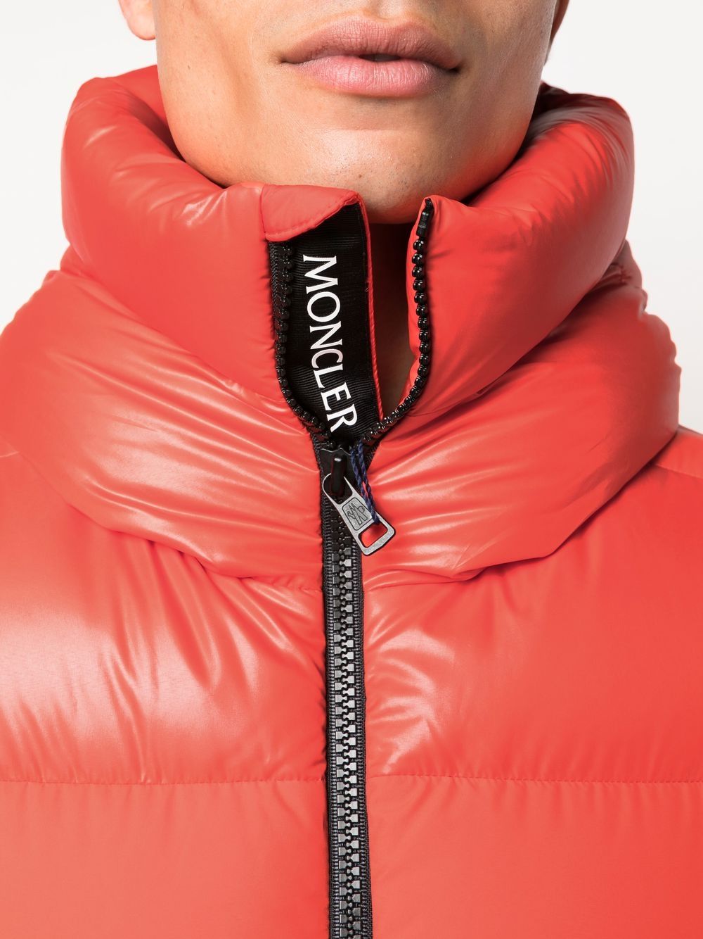 Quilted Down Jacket, Moncler Men, Luxury Outerwear, Winter Fashion, High-End Ready-to-Wear