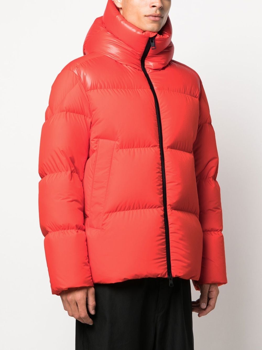 Quilted Down Jacket, Moncler Men, Luxury Outerwear, Winter Fashion, High-End Ready-to-Wear