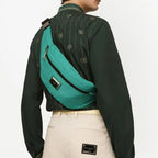 fanny pack, nylon bag, Dolce & Gabbana, adjustable belt bag, designer accessories