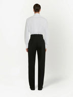 classic white shirt, Alexander McQueen, men's luxury shirt, designer dress shirt, formalwear