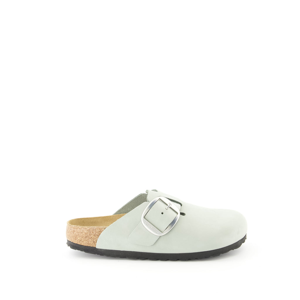 Image of Boston Big Buckle Mules by Birkenstock for Women - Season Spring-Summer 2025 - Front View