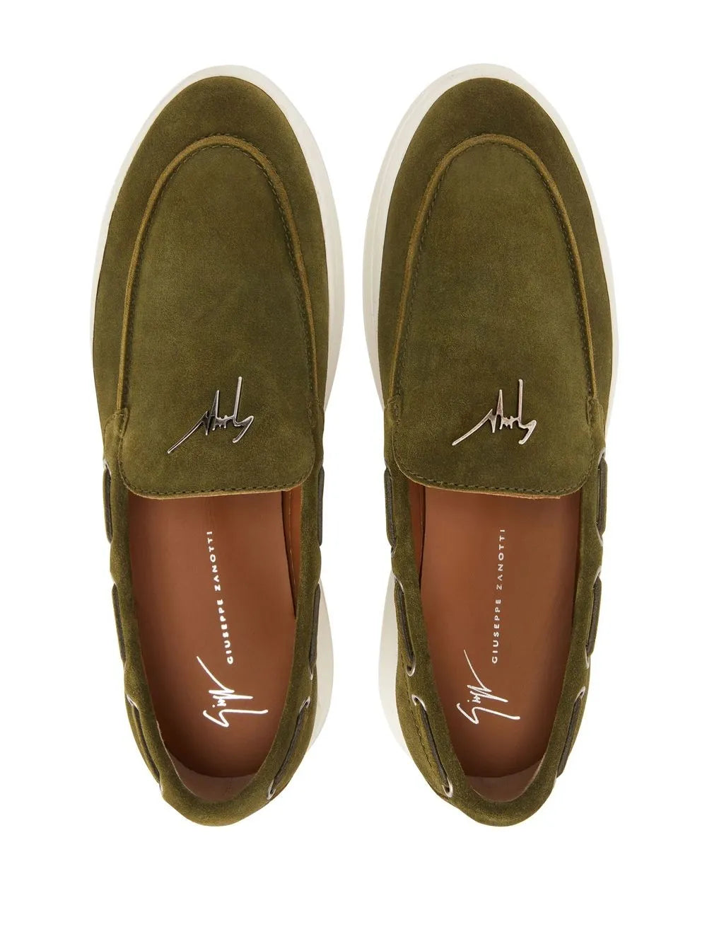 Giuseppe Zanotti, Green Velvet Mocassins, Men's Luxury Shoes, Designer Footwear, High-End Fashion