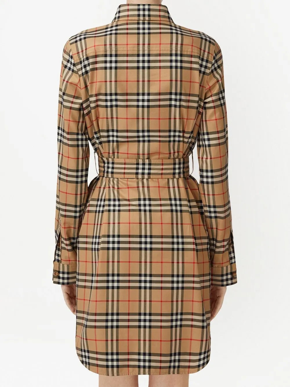 Burberry Beige Check Dress - Burberry - Women | WE IN STYLE Burberry Beige Check Dress - Burberry - Women | WE IN STYLE