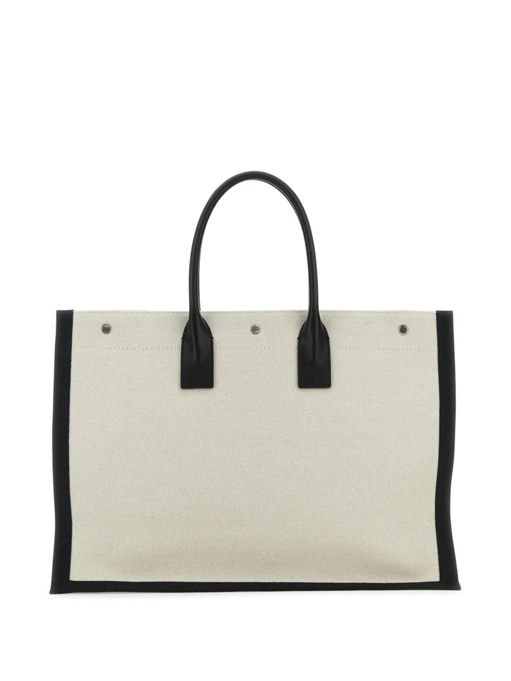 Saint Laurent Cabas, Beige Canvas Bag, Luxury Mens Tote, Designer Bags, Rive Gauche Bag