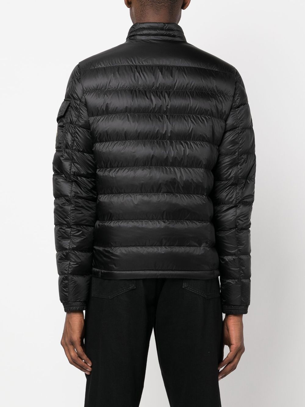 Moncler Agay Down Jacket, Luxury Winter Jacket, High-End Outerwear, Designer Down Jacket, Black Down Jacket