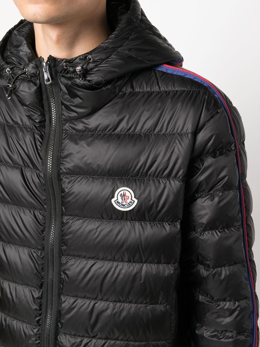 Moncler, Black Agout Down Jacket, Men's Luxury Jacket, Winter Coat, Premium Outerwear