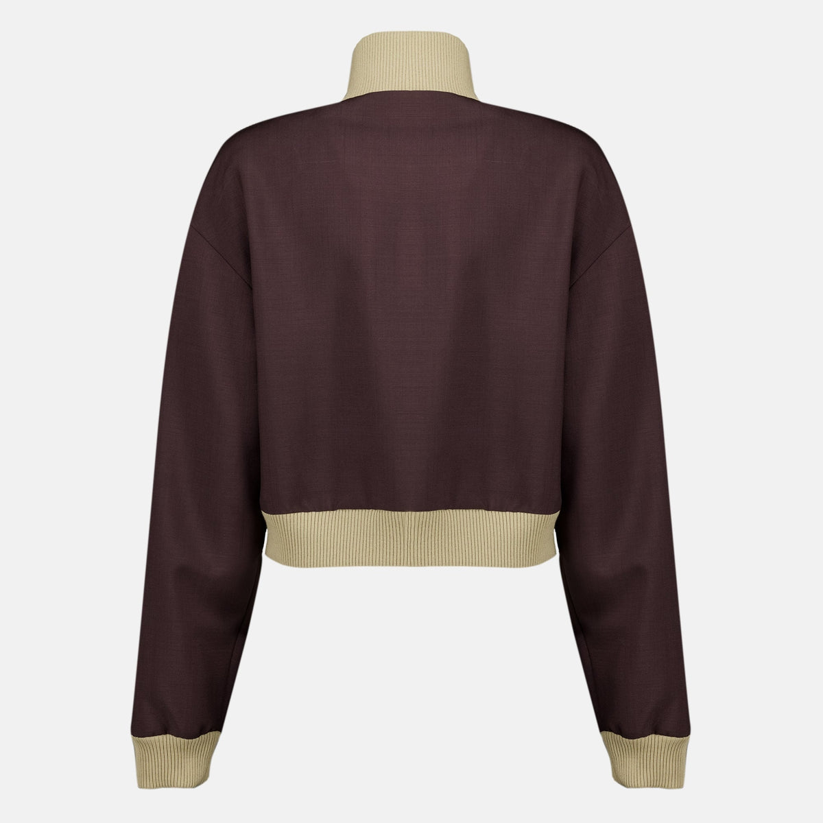 Mohair Blouson de Chevreau Brown