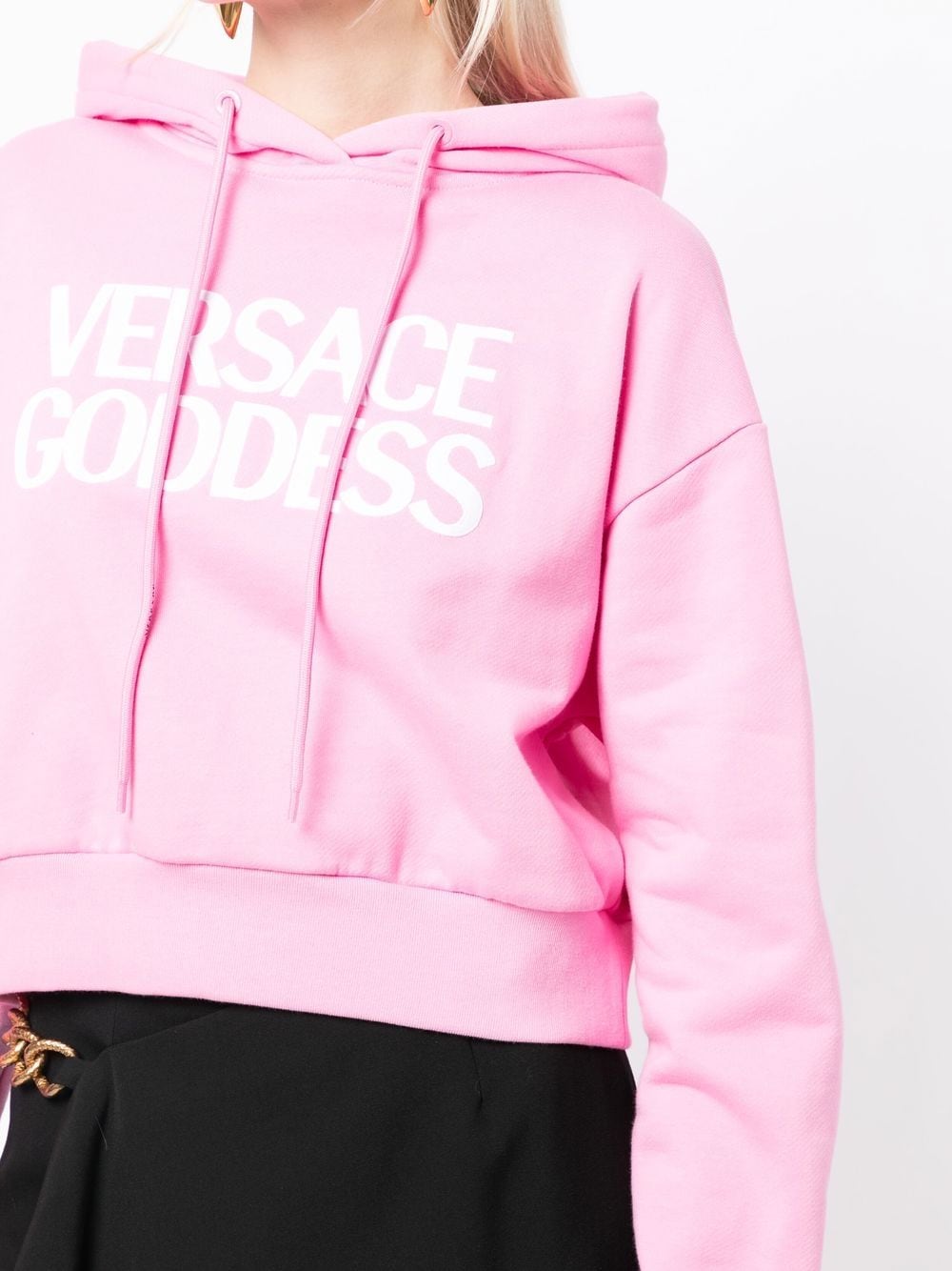 Versace, Luxury Hoodie, Women's Fashion, Designer Sweatshirt, High-End Clothing