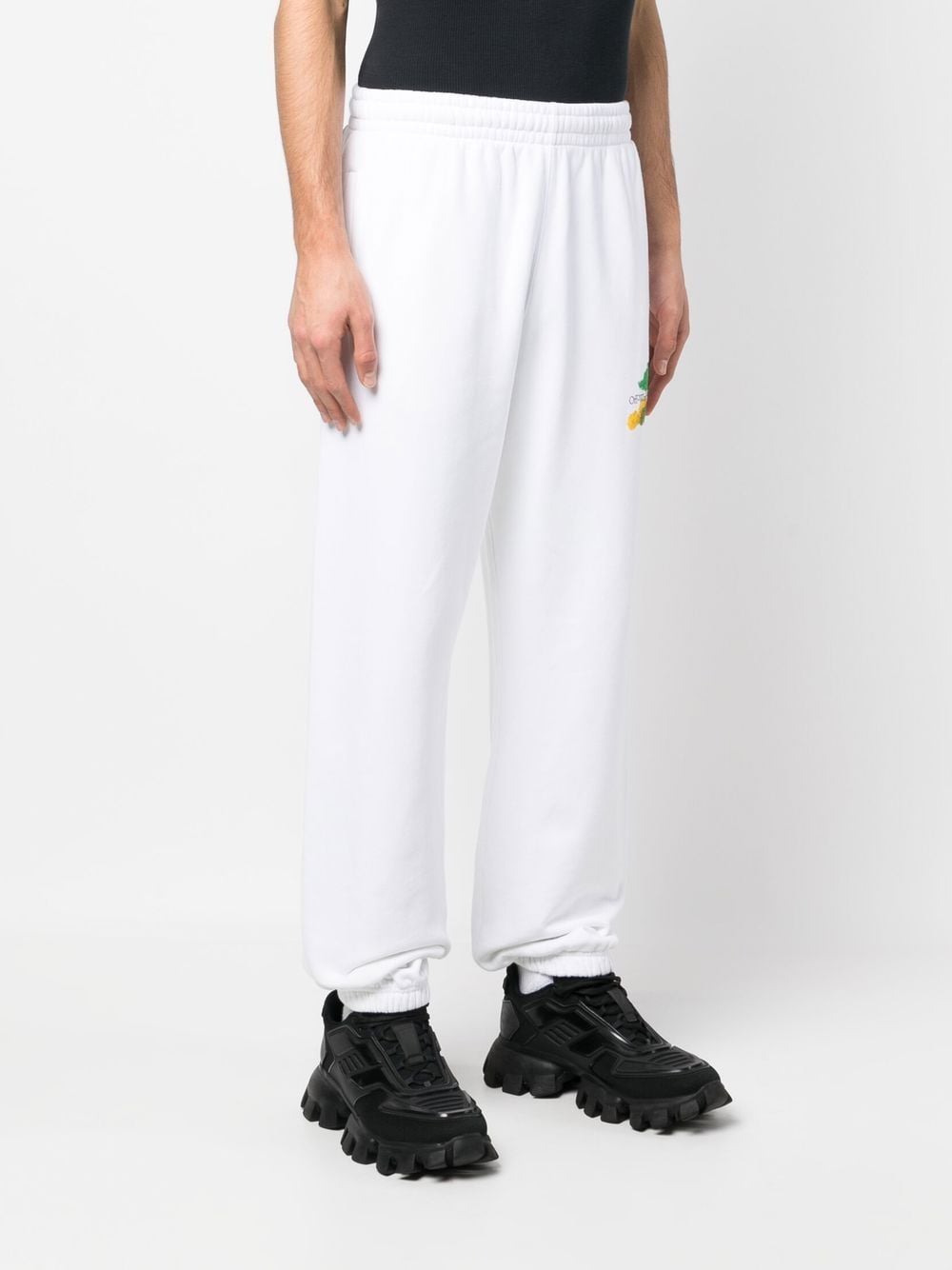 Off-White Jogging Pants, Luxury Men's Wear, Premium Activewear, Designer Jogging Pants, High-End Fashion