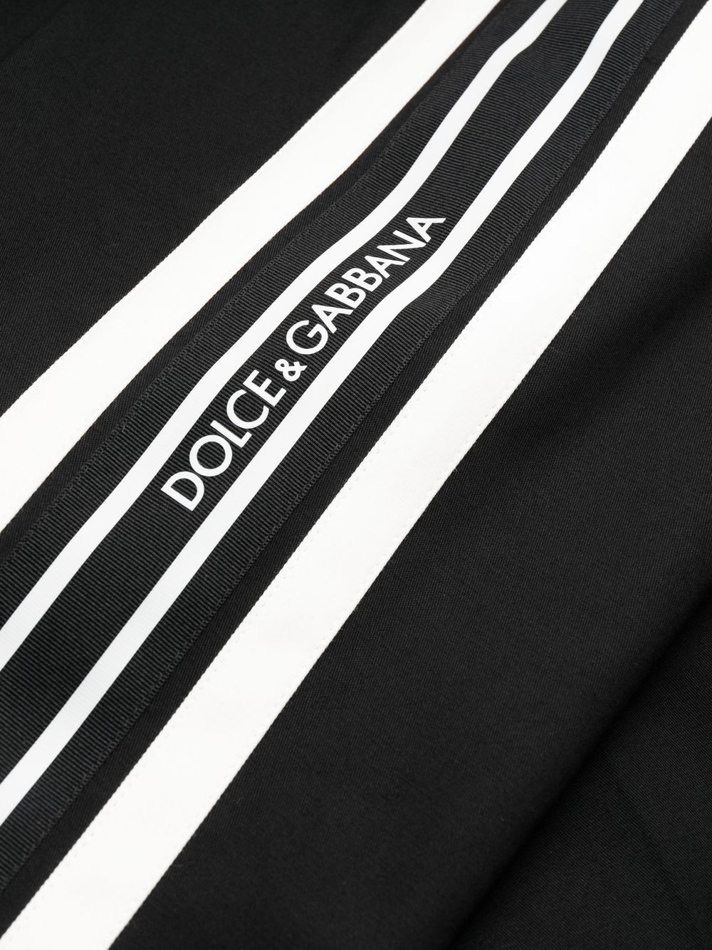 Dolce & Gabbana pants, black side stripe pants, luxury men's fashion, designer trousers, men's ready-to-wear