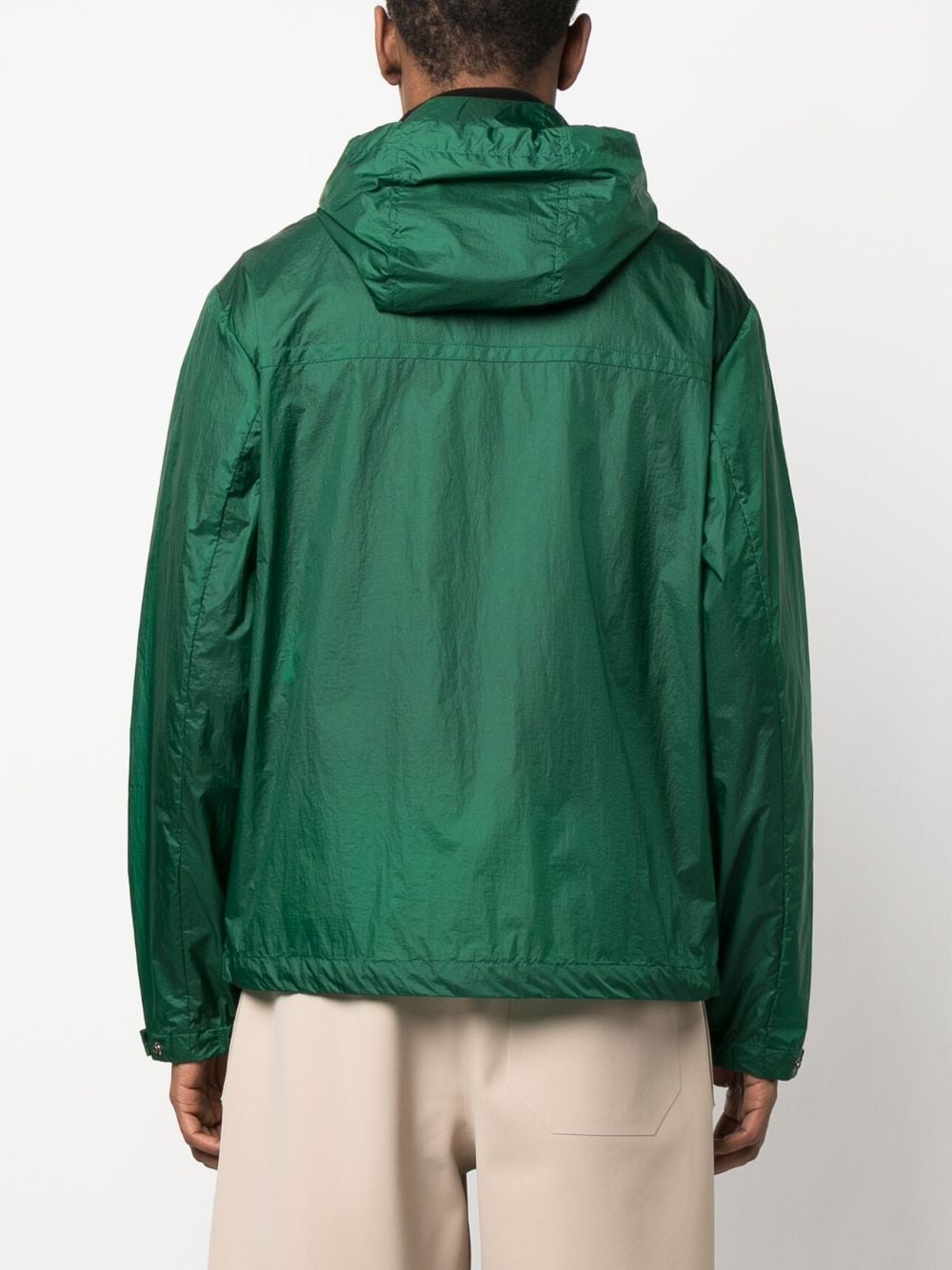 Moncler, Samakar Green Jacket, luxury men's fashion, high-end outerwear, designer jackets