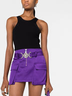 Versace Mini Falda Cargo Medusa 95'