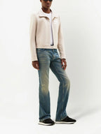 Veste en Vinyle Beige