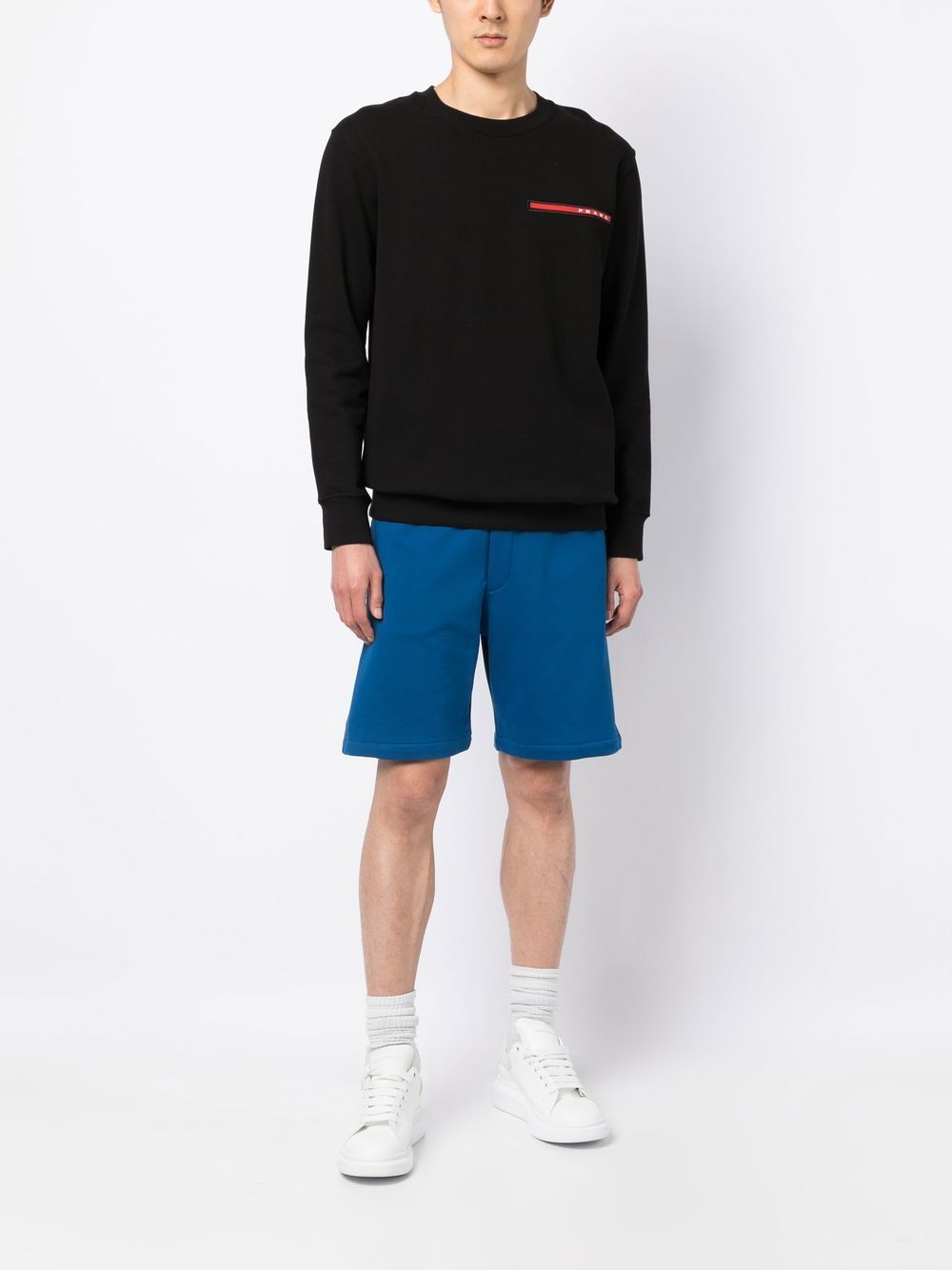 ロゴバンド コットンショーツ