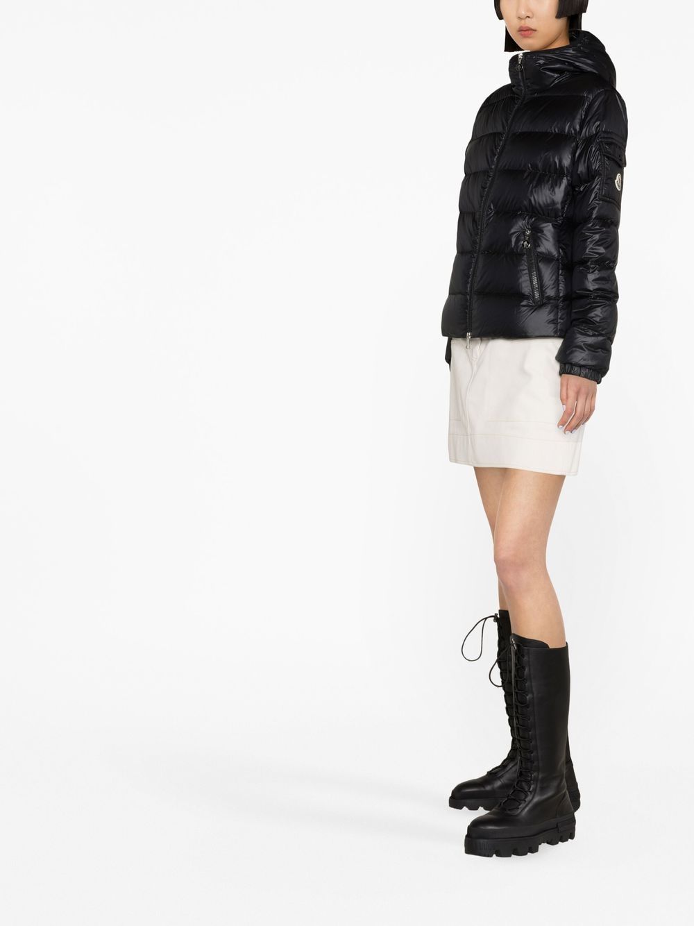 Moncler, Quilted Jacket, Women's Fashion, Luxury Outerwear, High-End Jacket