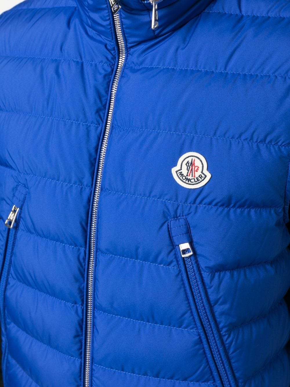 Moncler, Electric Blue Jacket, Men's Luxury Jacket, High-End Fashion, Designer Outerwear