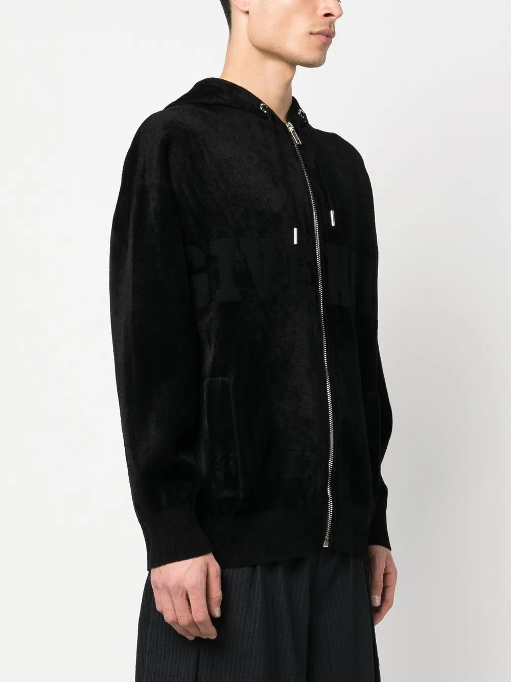 Givenchy, Men's zipped sweatshirt, luxury fashion, black sweatshirt, high-end menswear