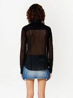 Vichy Mesh Shirt