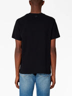 AMI Paris, Black T-Shirt Ami de Coeur, Unisex T-Shirt, Luxury Ready-to-Wear, Designer T-Shirt