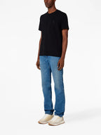 AMI Paris, Black T-Shirt Ami de Coeur, Unisex T-Shirt, Luxury Ready-to-Wear, Designer T-Shirt