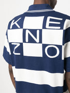 Kenzo Paris, Striped Polo Shirt, Men's Luxury Apparel, High-End Fashion, Designer Men's Clothing