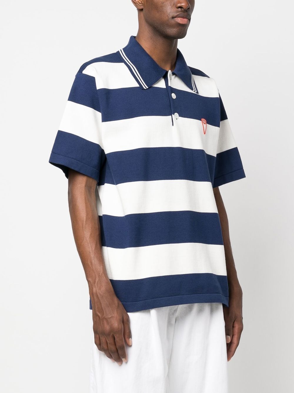 Kenzo Paris, Striped Polo Shirt, Men's Luxury Apparel, High-End Fashion, Designer Men's Clothing