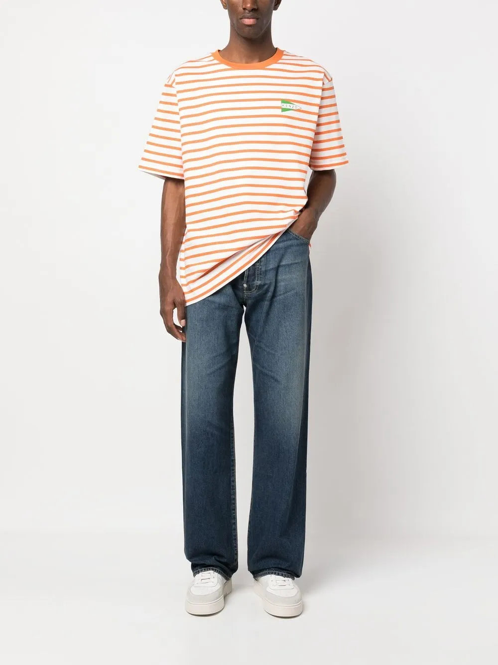 Kenzo denim, luxury jeans, men's raw denim, premium jeans, elegant men's wear