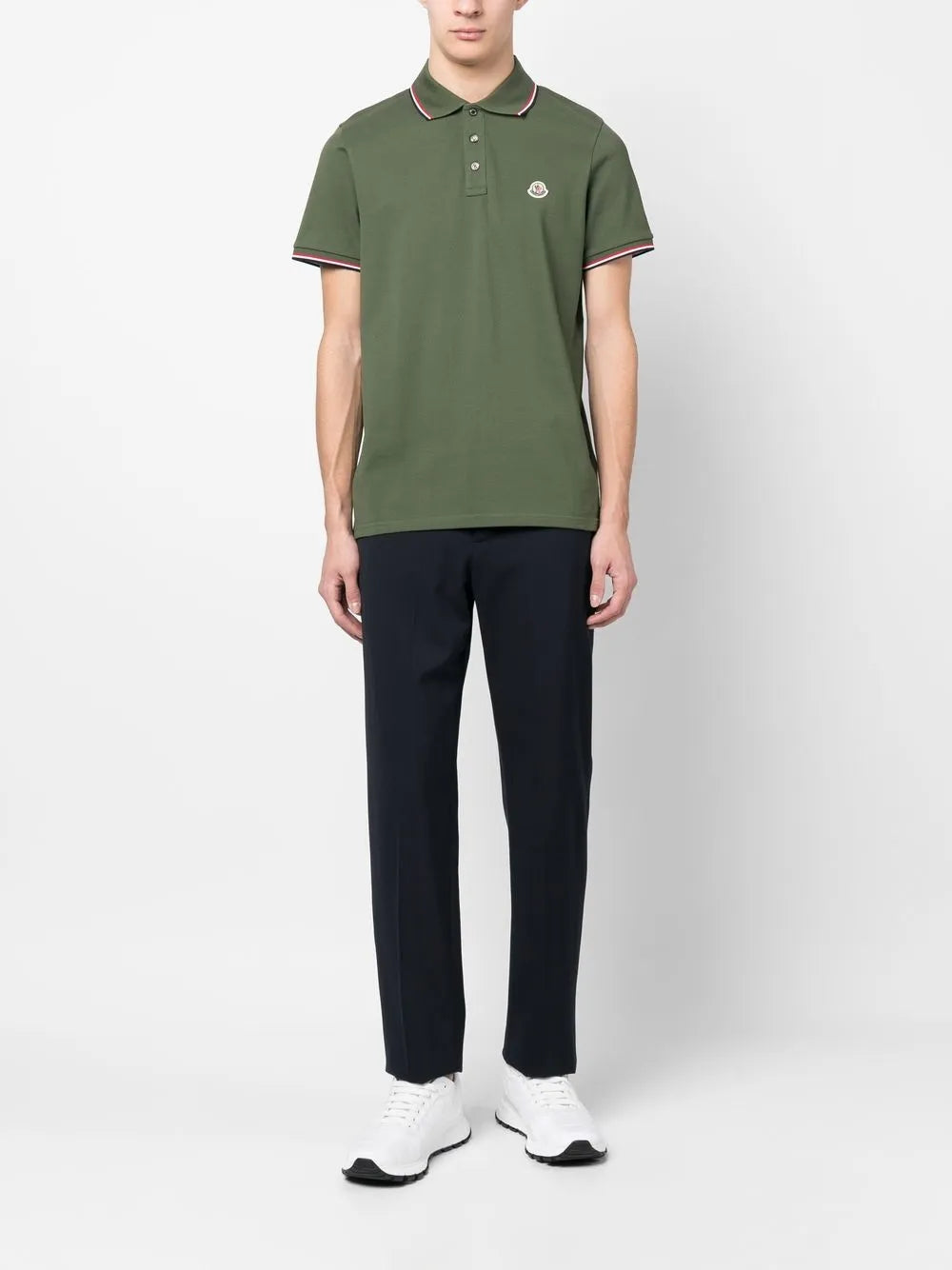 K。MONCLER グリーン ポロシャツ Moncler ポロシャツ | グリーン | FARFETCH JP