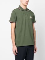 Polo avec logo et liseré