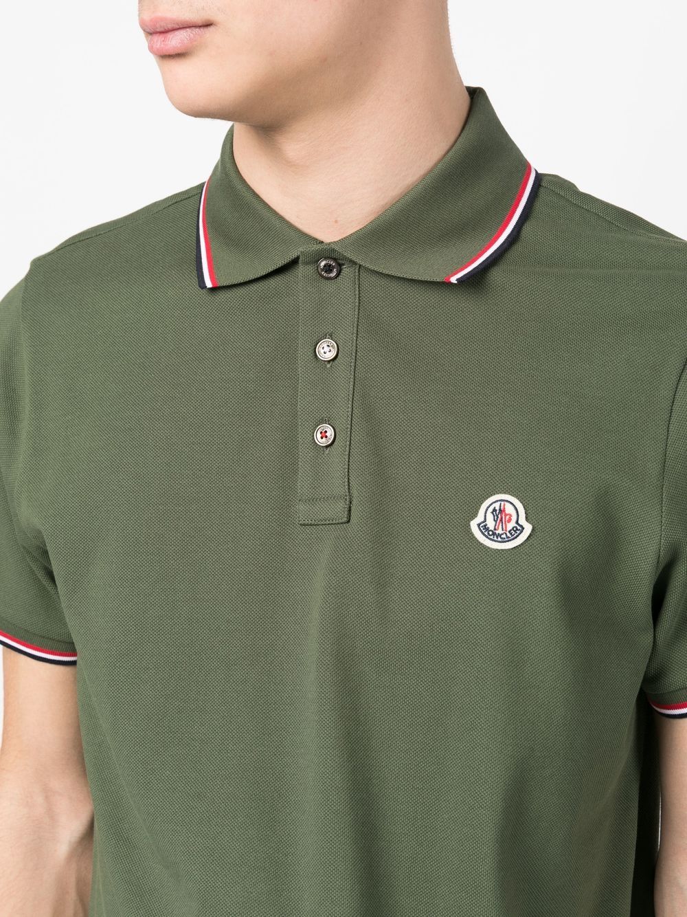 Moncler Polo, luxury men's polo, designer casual wear, sophisticated men's clothing, high-end fashion