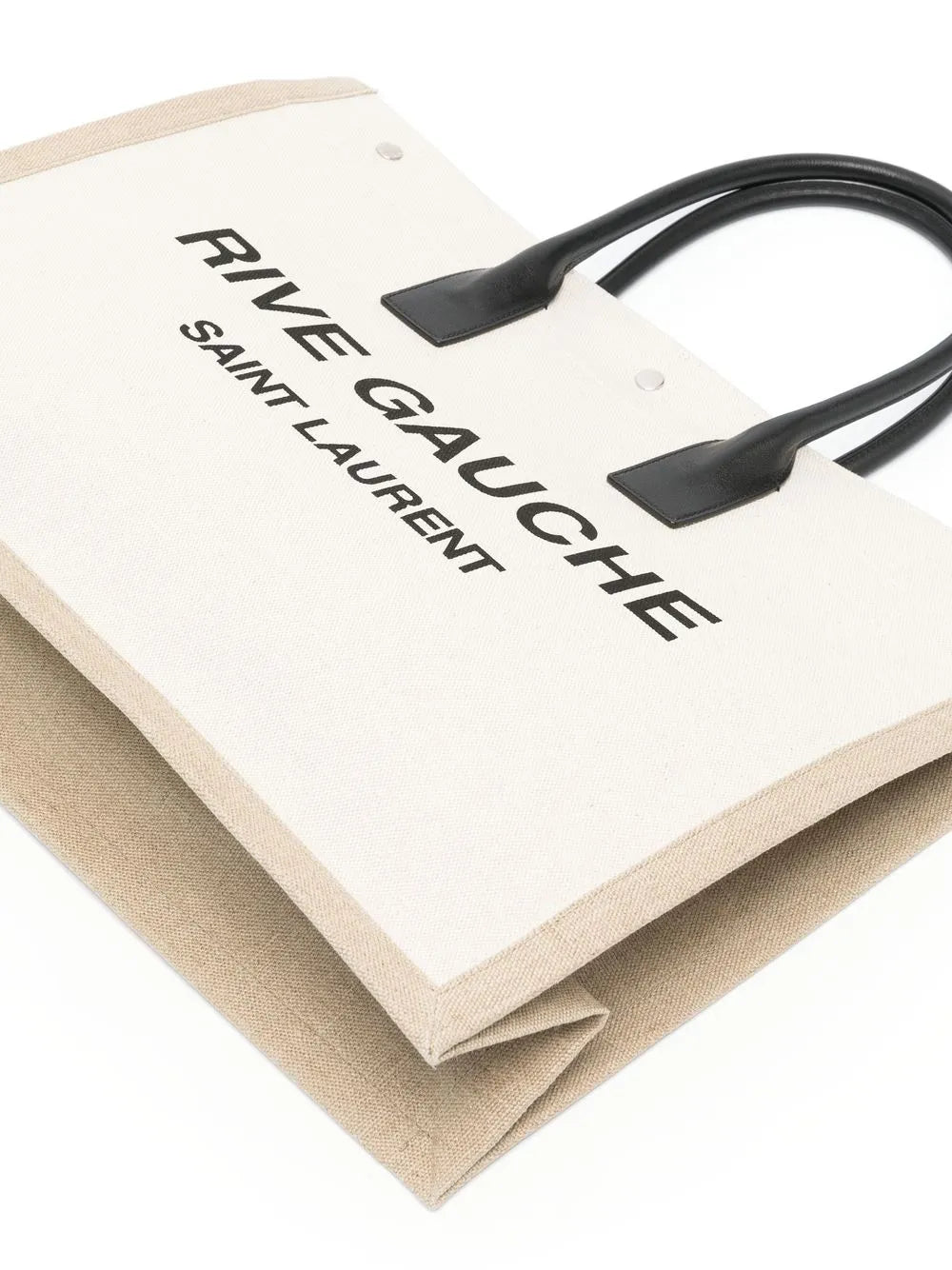 Rive Gauche Tote, Canvas Tote Bag, Beige Designer Bag, Luxury Accessories, Saint Laurent
