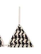 Image of Crochet Triangle Top by Anine Bing for Women - Season Spring-Summer 2023 - Model view 1