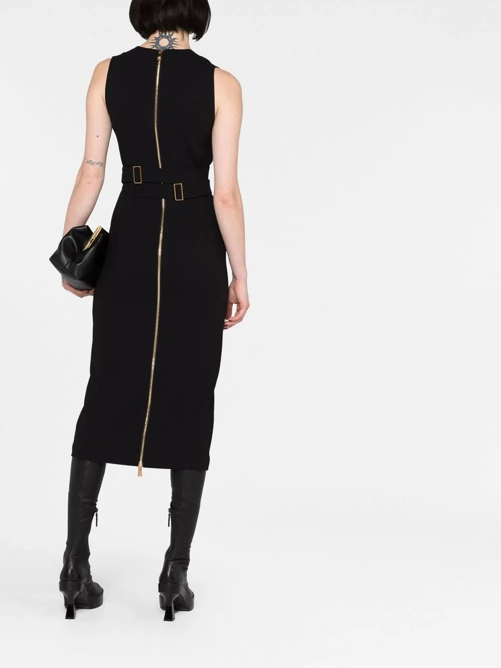 Versace, Medusa 95, long dress, luxury women's clothing, high-end fashion