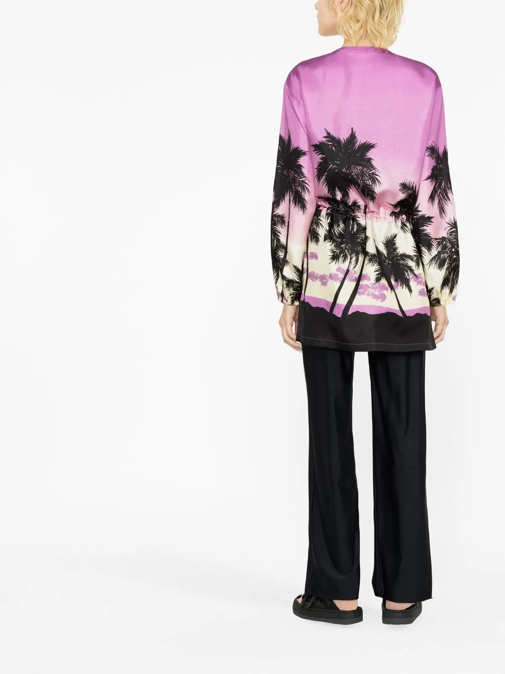 Palm Angels, Graphic Print Top, Women's Luxury Fashion, Designer Top, High-End Fashion