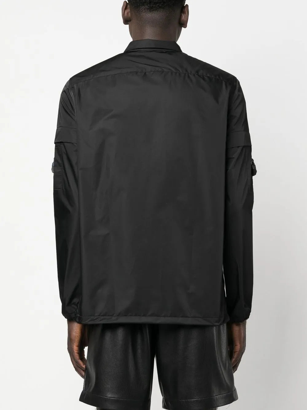 Givenchy men's shirt, black buckle shirt, luxury designer shirt, men's high-end fashion, luxury ready-to-wear for men