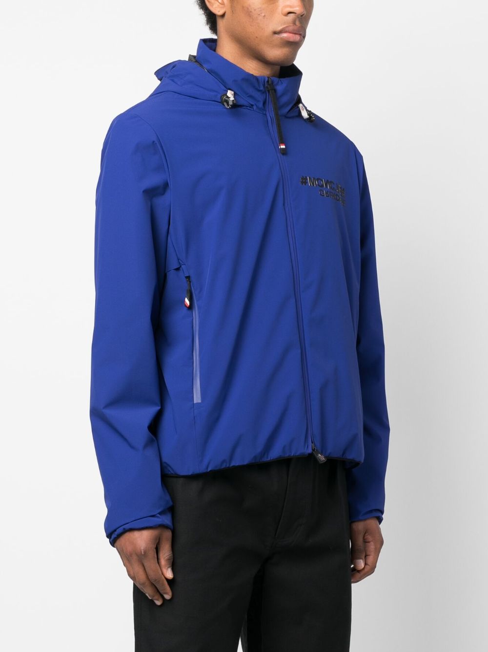 Moncler Grenoble, Rovenaud blue jacket, luxury men's jacket, high-end fashion, men's outerwear