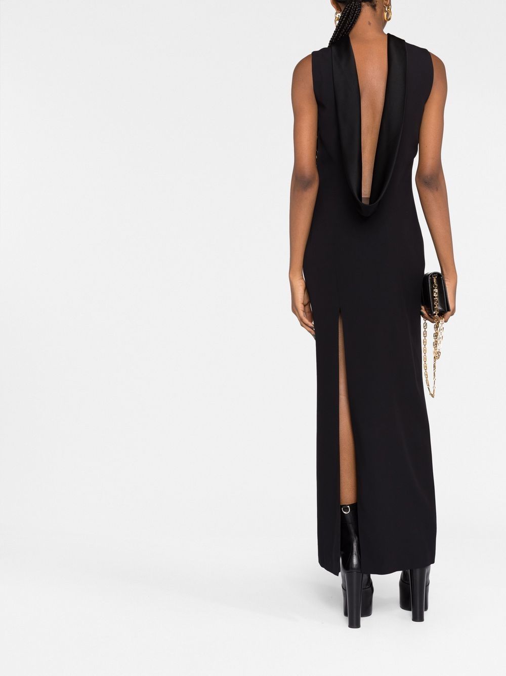 Black Cowl Neck Dress - Versace - Women | WE IN STYLE Black Cowl Neck Dress - Versace - Women | WE IN STYLE