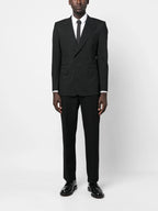 luxury blazer, black wool blazer, Dolce & Gabbana blazer, elegant men's blazer, high-end fashion