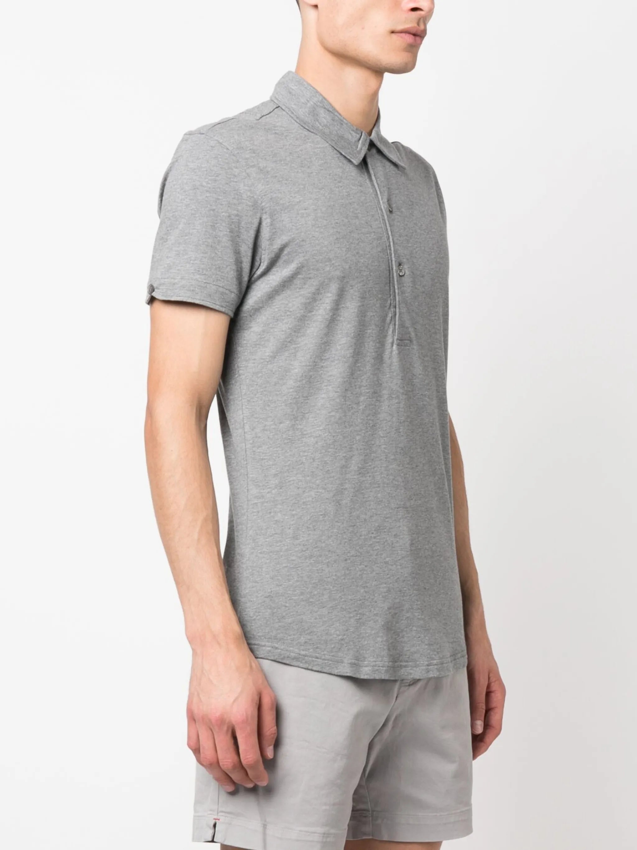 Orlebar Brown의 남성용 폴로 Sebastian 이미지 - 2023 가을-겨울 시즌 - 모델 보기 2