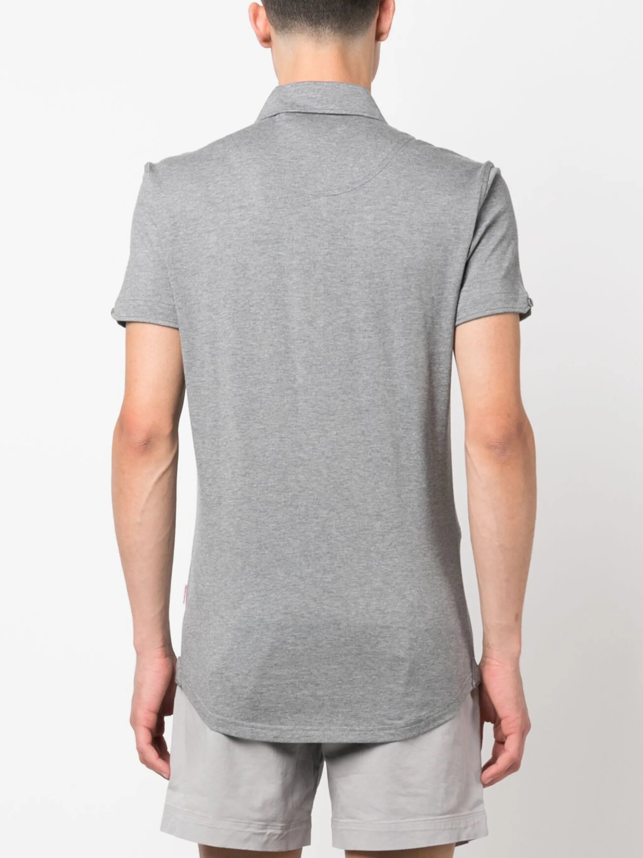 Orlebar Brown의 남성용 폴로 Sebastian 이미지 - 2023 가을-겨울 시즌 - 모델 보기 3