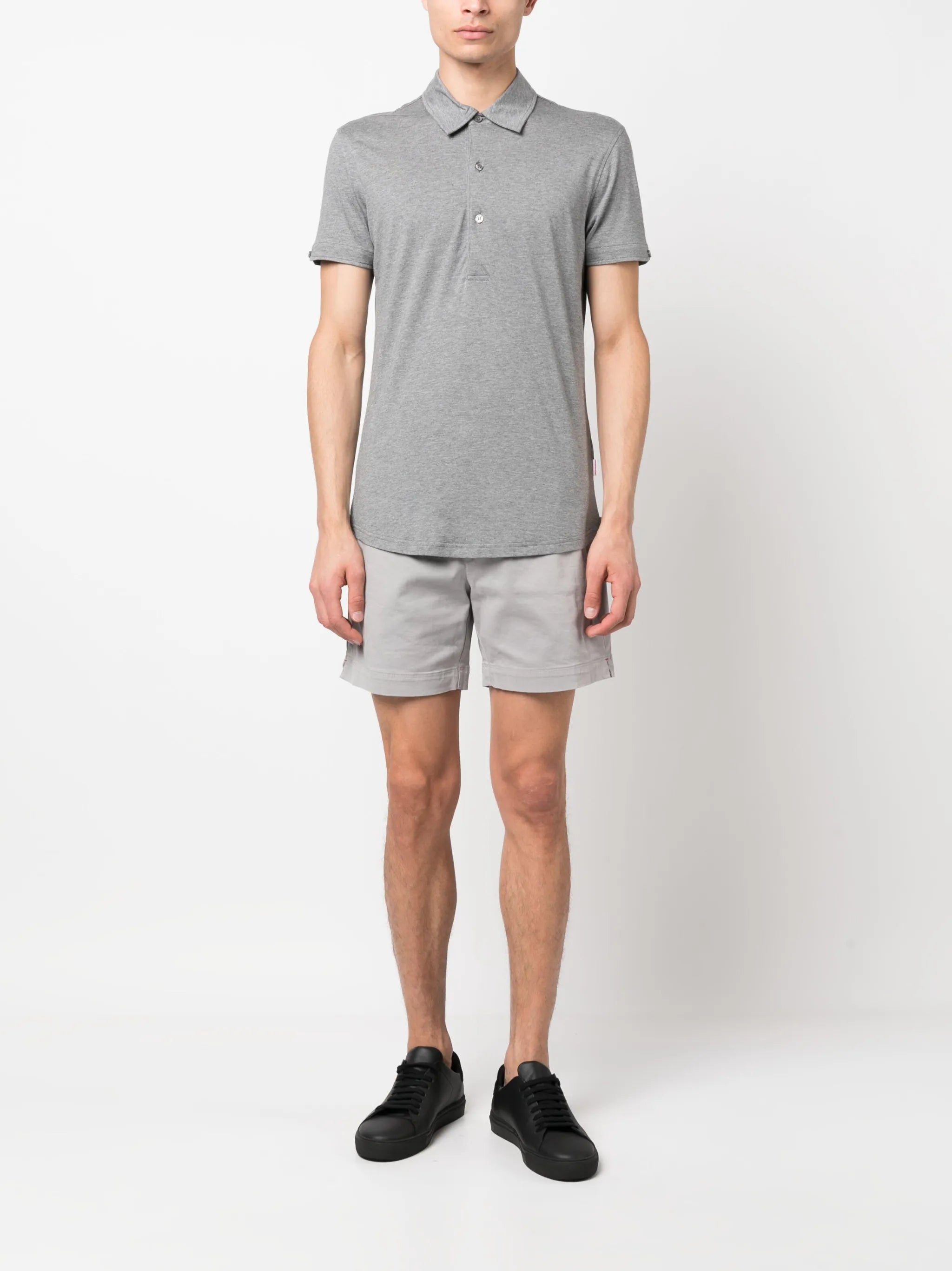 Orlebar Brown의 남성용 폴로 Sebastian 이미지 - 2023 가을-겨울 시즌 - 모델 보기 1