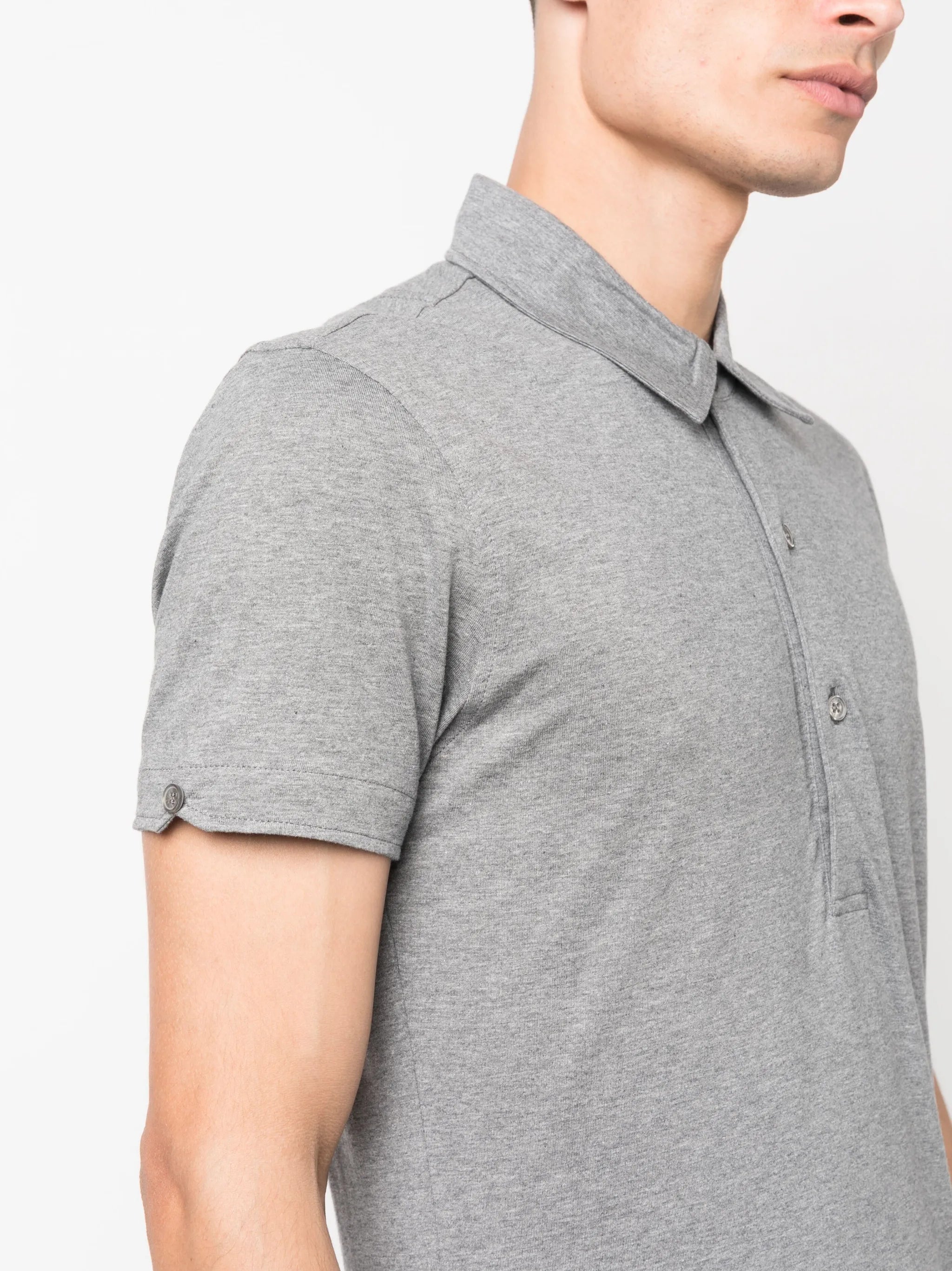 Orlebar Brown의 남성용 폴로 Sebastian 이미지 - 2023 가을-겨울 시즌 - 모델 보기 4