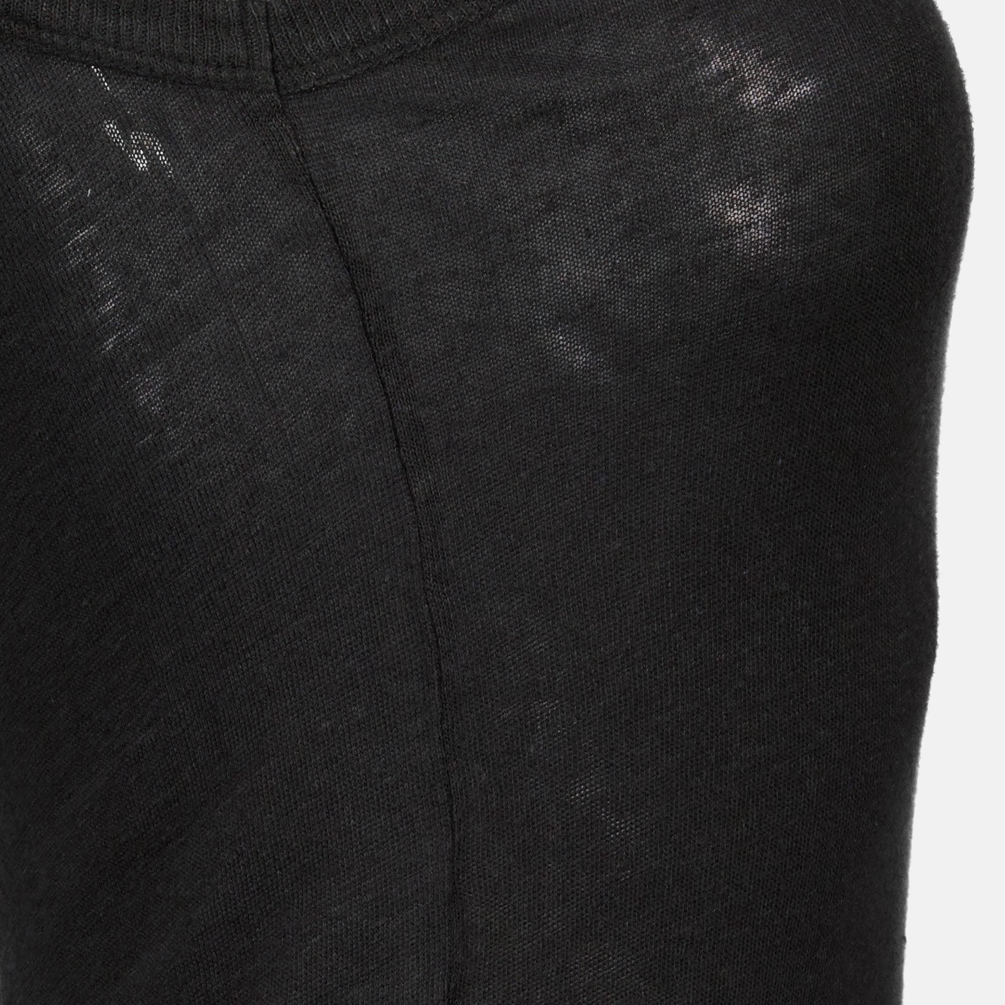 Black Linen Tank Top