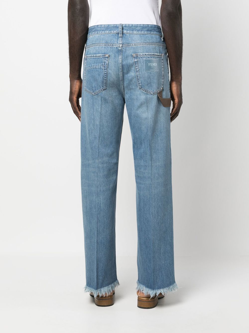 Fendi, Men's denim jeans, luxury jeans, designer jeans, high-end fashion