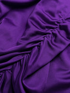 Vestido de Viscosa Violeta